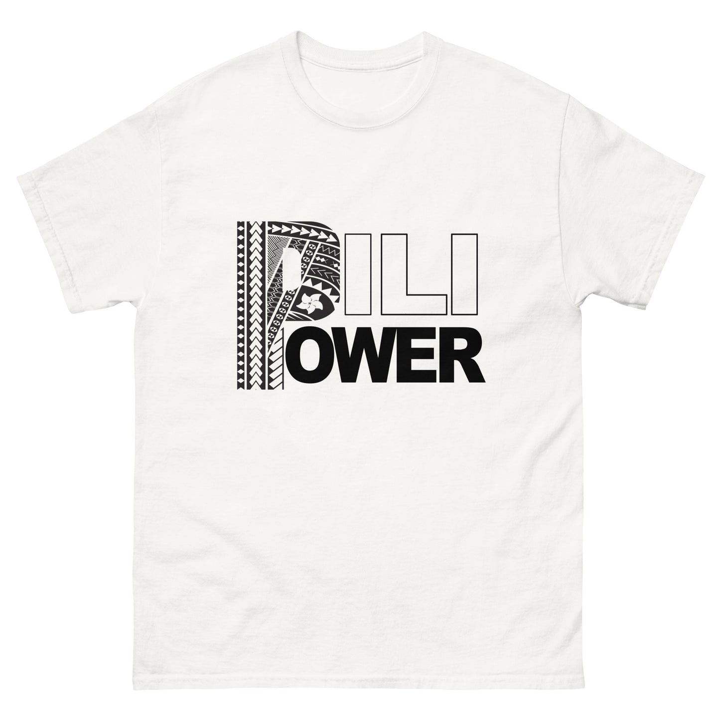 PILI POWER Classic Tee - Black Logo