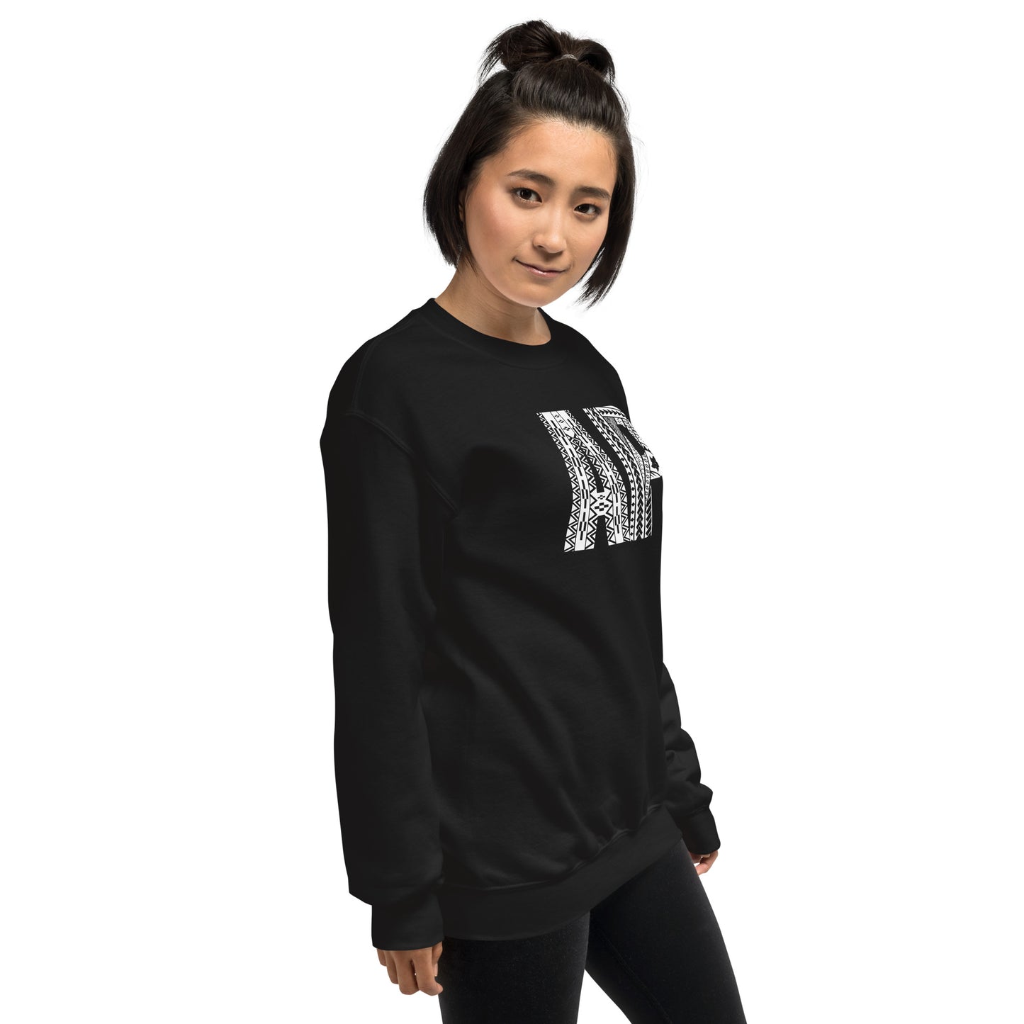 AP Tribal Crew Neck - White Logo