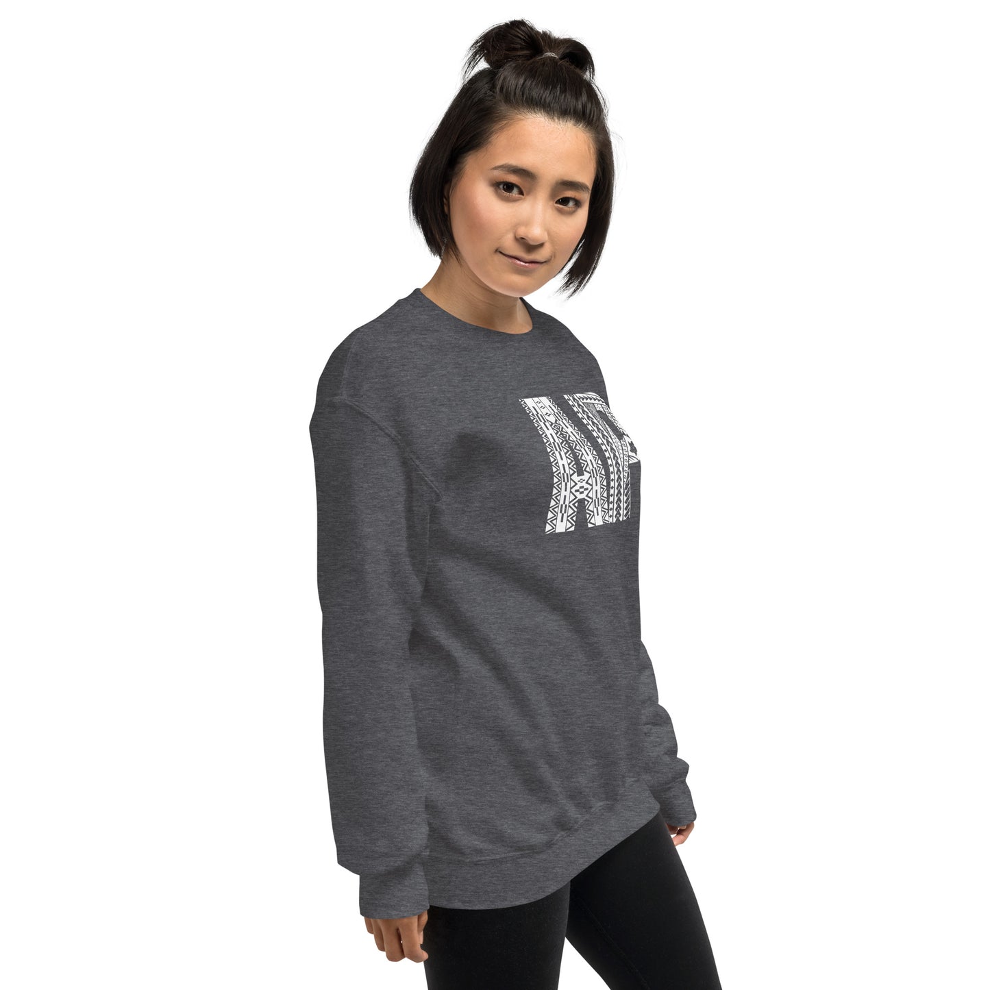 AP Tribal Crew Neck - White Logo