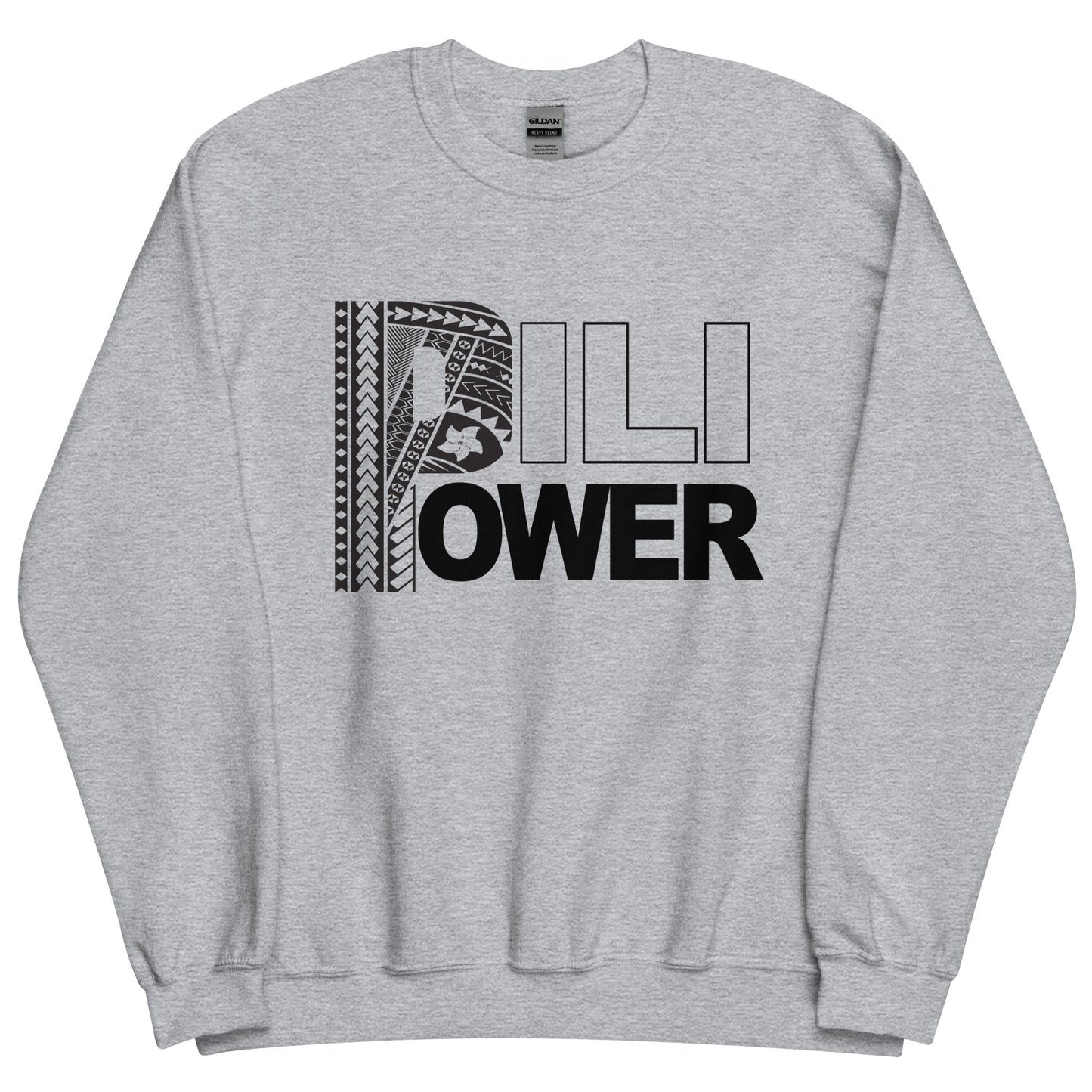 PILI POWER Crew neck - Black Logo